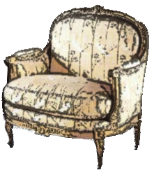 fauteuil Louis XV marquise